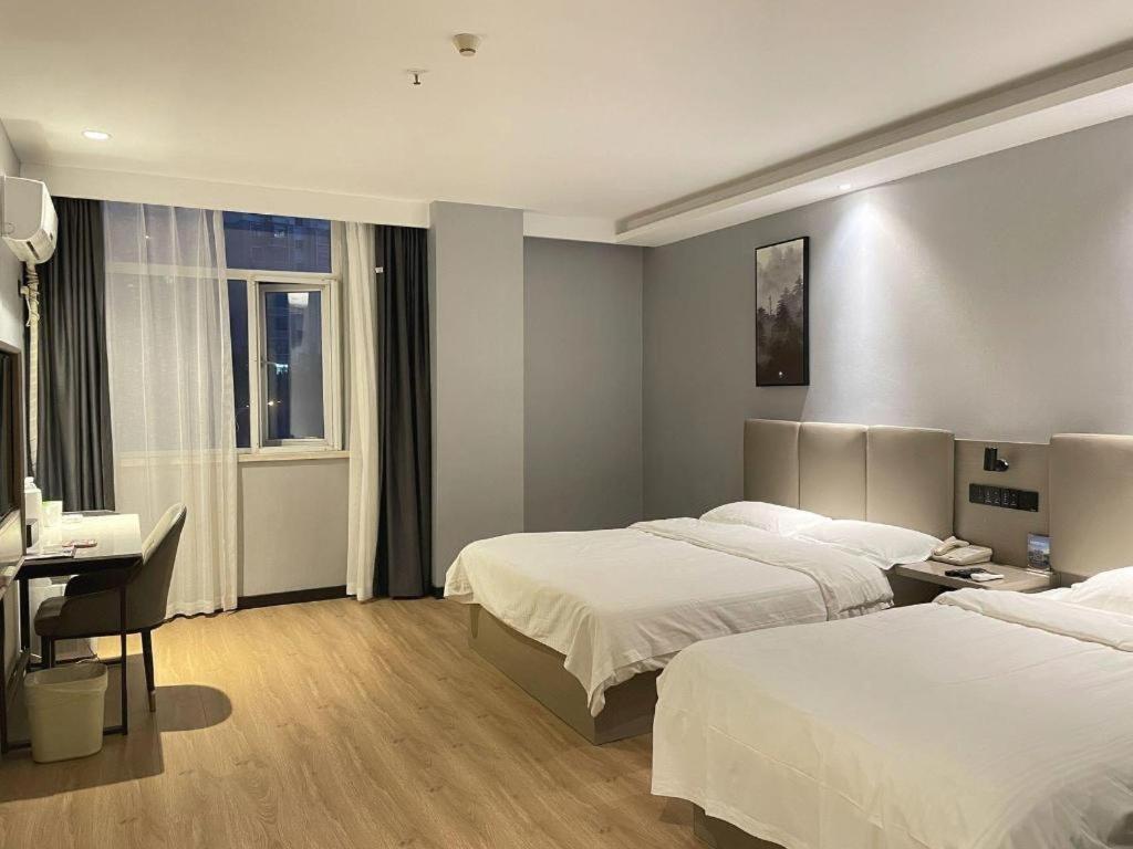 Greentree Inn Hefei East Wangjiang Road Ctce Express Hotel Eksteriør billede